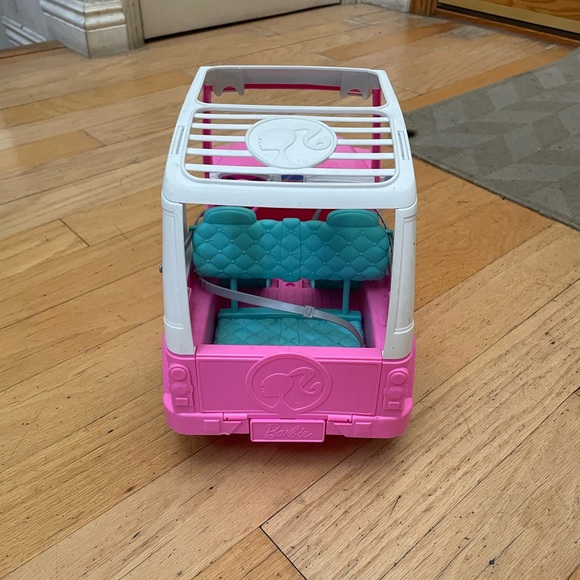 Barbie Doll Jeep Toy Car Pink Mattel. USED! - Picture 9 of 9